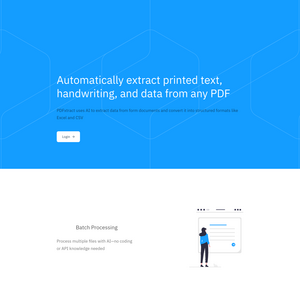 pdfXtract Screenshot