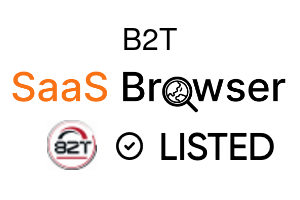 B2T - SaaS Browser Verified Badge