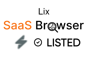 Lix - SaaS Browser Verified Badge