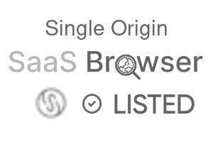 Single Origin - SaaS Browser Verified Badge