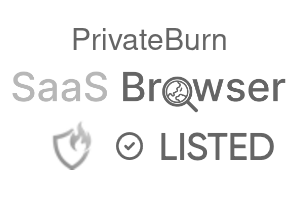 PrivateBurn - SaaS Browser Verified Badge