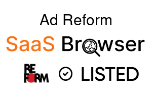 Ad Reform - SaaS Browser Verified Badge