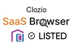 Clozio - SaaS Browser Verified Badge