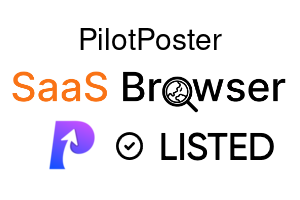 PilotPoster - SaaS Browser Verified Badge