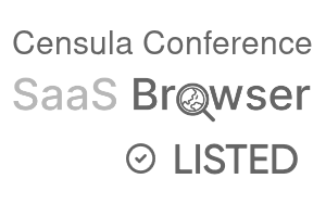 Censula Conference - SaaS Browser Verified Badge