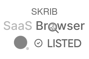 SKRIB - SaaS Browser Verified Badge