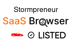 Stormpreneur - SaaS Browser Verified Badge