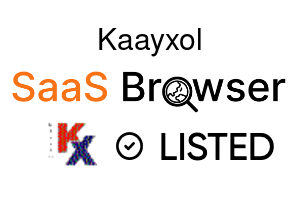 Kaayxol - SaaS Browser Verified Badge