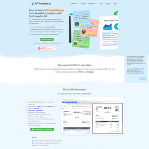 APITemplate Screenshot