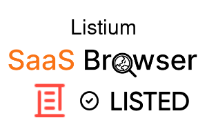 Listium - SaaS Browser Verified Badge
