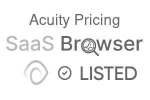 Acuity Pricing - SaaS Browser Verified Badge