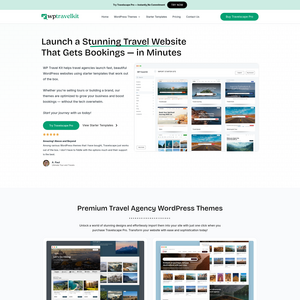 WP Travel Kit Screenshot