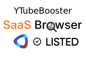 YTubeBooster - SaaS Browser Verified Badge