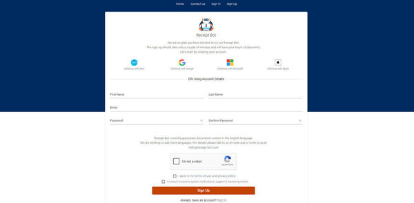 Receipt Bot Screenshot 4