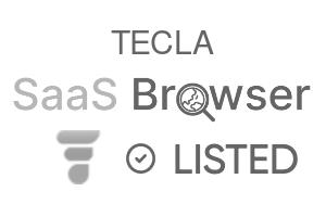 TECLA - SaaS Browser Verified Badge