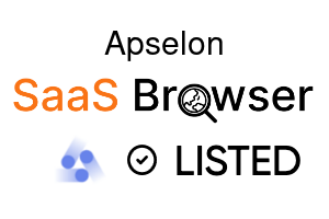 Apselon - SaaS Browser Verified Badge