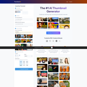 Thumbnail AI Screenshot
