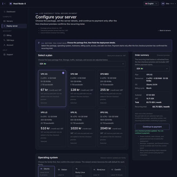 HostNodex Screenshot 6