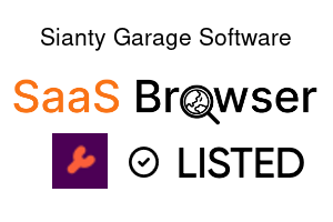 Sianty Garage Software - SaaS Browser Verified Badge