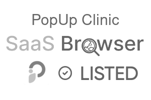 PopUp Clinic - SaaS Browser Verified Badge