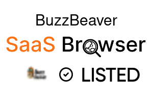 BuzzBeaver - SaaS Browser Verified Badge