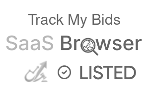 Track My Bids - SaaS Browser Verified Badge