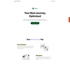 Trip Planner AI Screenshot