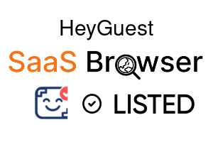 HeyGuest - SaaS Browser Verified Badge
