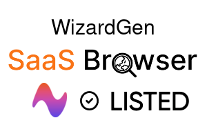 WizardGen - SaaS Browser Verified Badge