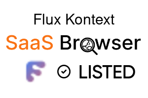 Flux Kontext - SaaS Browser Verified Badge