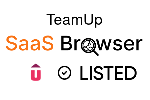 TeamUp - SaaS Browser Verified Badge