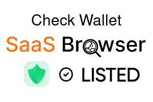 Check Wallet - SaaS Browser Verified Badge