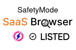 SafetyMode - SaaS Browser Verified Badge