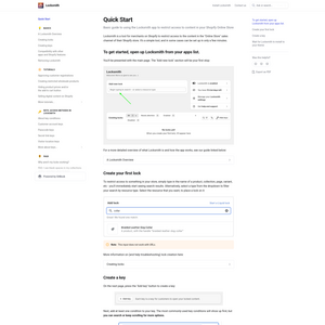 Locksmith Screenshot
