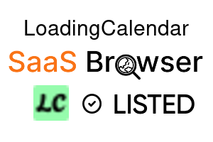 LoadingCalendar - SaaS Browser Verified Badge