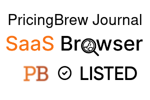 PricingBrew Journal - SaaS Browser Verified Badge
