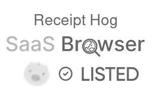 Receipt Hog - SaaS Browser Verified Badge