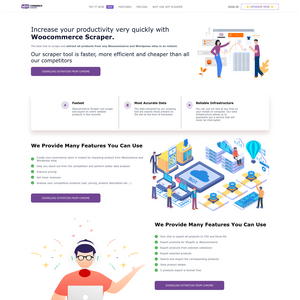 Woocommerce Scraper Screenshot