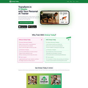 OneUp Today Screenshot