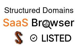 Structured Domains - SaaS Browser Verified Badge
