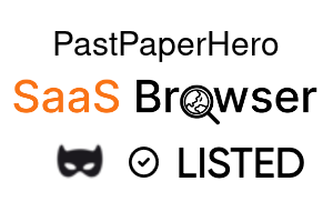 PastPaperHero - SaaS Browser Verified Badge