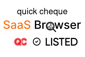 quick cheque - SaaS Browser Verified Badge