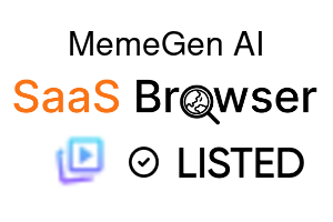 MemeGen AI - SaaS Browser Verified Badge