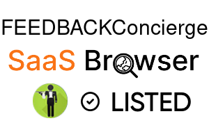 FEEDBACKConcierge - SaaS Browser Verified Badge