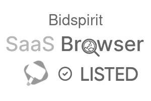 Bidspirit - SaaS Browser Verified Badge