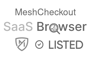 MeshCheckout - SaaS Browser Verified Badge