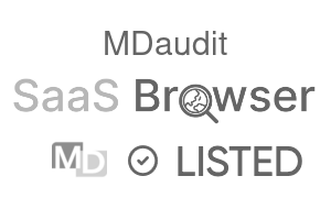 MDaudit - SaaS Browser Verified Badge