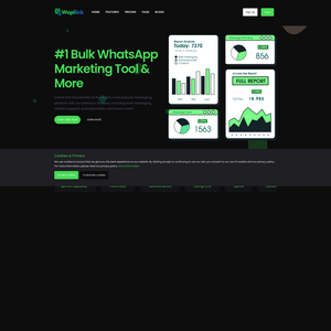 Bulk WhatsApp Marketing Tool Screenshot