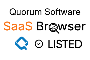 Quorum Software - SaaS Browser Verified Badge