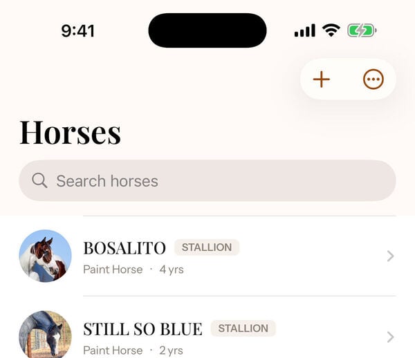 HorseBook Screenshot 1